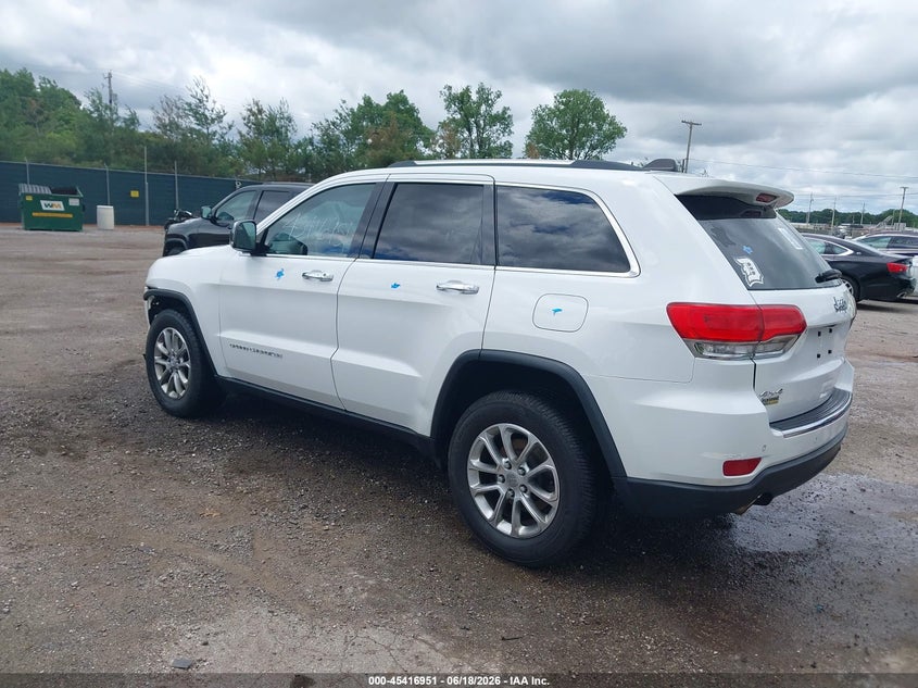2014 JEEP GRAND CHEROKEE auction photo 3