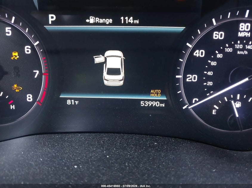 2019 Genesis G80 3.3T Sport VIN: KMTFN4JB5KU322620 Lot: 45416980