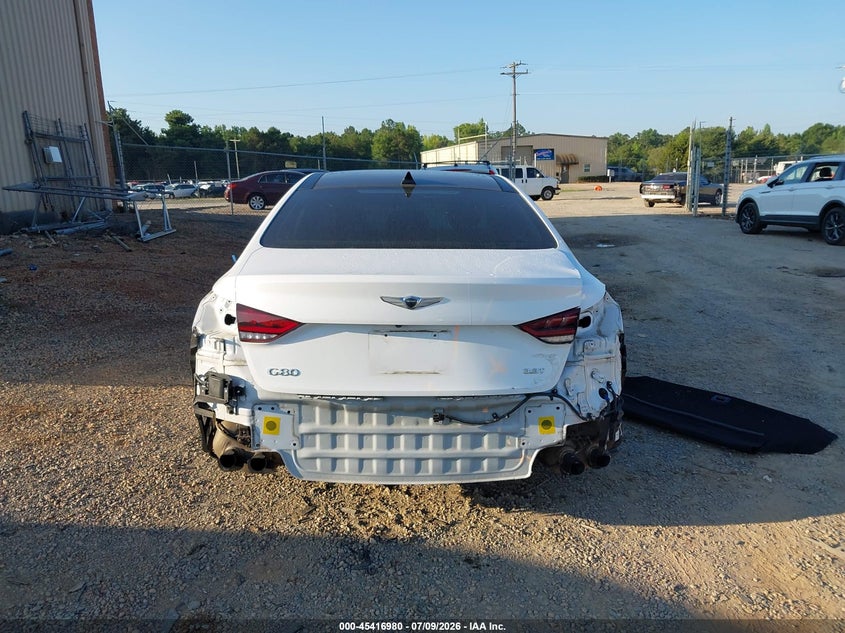 2019 Genesis G80 3.3T Sport VIN: KMTFN4JB5KU322620 Lot: 45416980