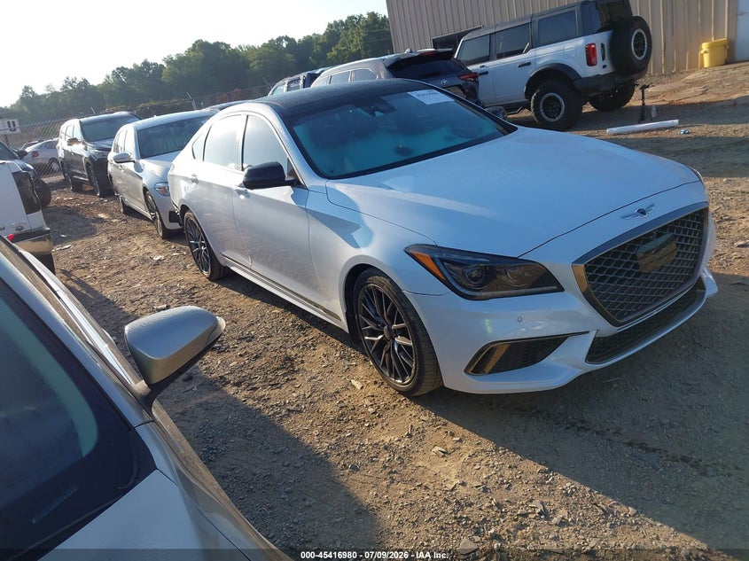 Vin: kmtfn4jb5ku322620, lot: 45915031, genesis g80 3.3t sport 2019 img_1