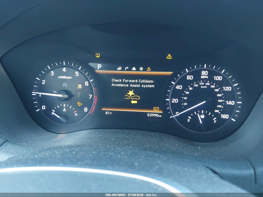 2019 GENESIS G80 auction photo 7