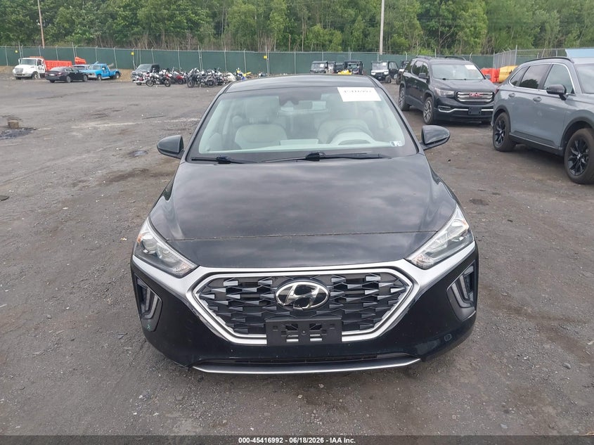 2020 Hyundai Ioniq Hybrid Blue VIN: KMHC65LC0LU220522 Lot: 45416992