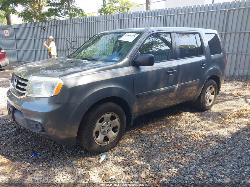 2013 Honda Pilot Lx 5FNYF4H28DB062199 photo 1