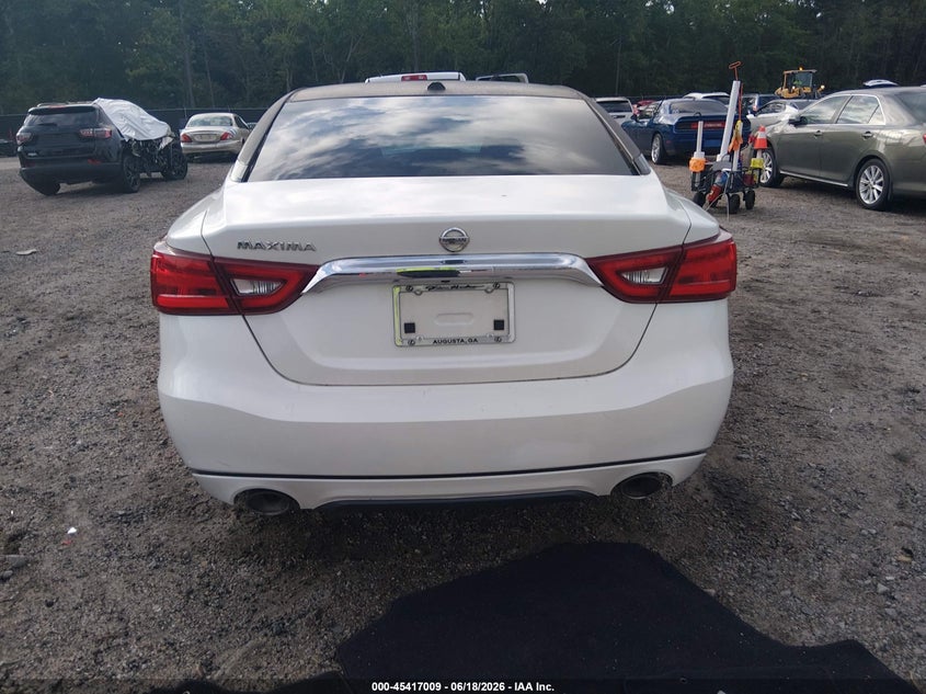 2016 Nissan Maxima 3.5 S VIN: 1N4AA6AP3GC379154 Lot: 45417009