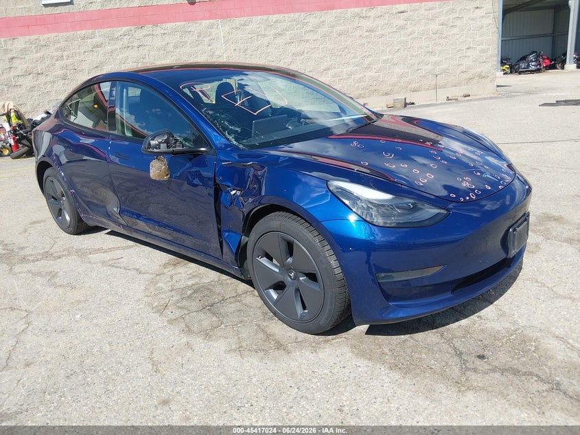 Vin: 5yj3e1eb8nf159324, lot: 45915075, tesla model 3 long range dual motor all-wheel drive 2022 img_1