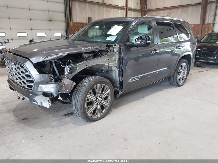 Vin: 7svaaaba1rx023794, lot: 45915082, toyota sequoia capstone 20242