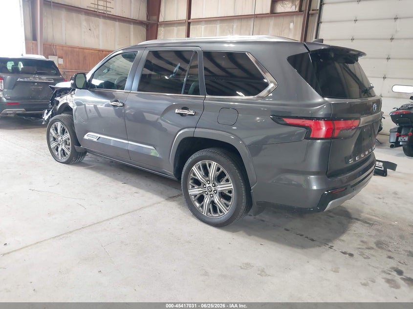 Vin: 7svaaaba1rx023794, lot: 45915082, toyota sequoia capstone 20243
