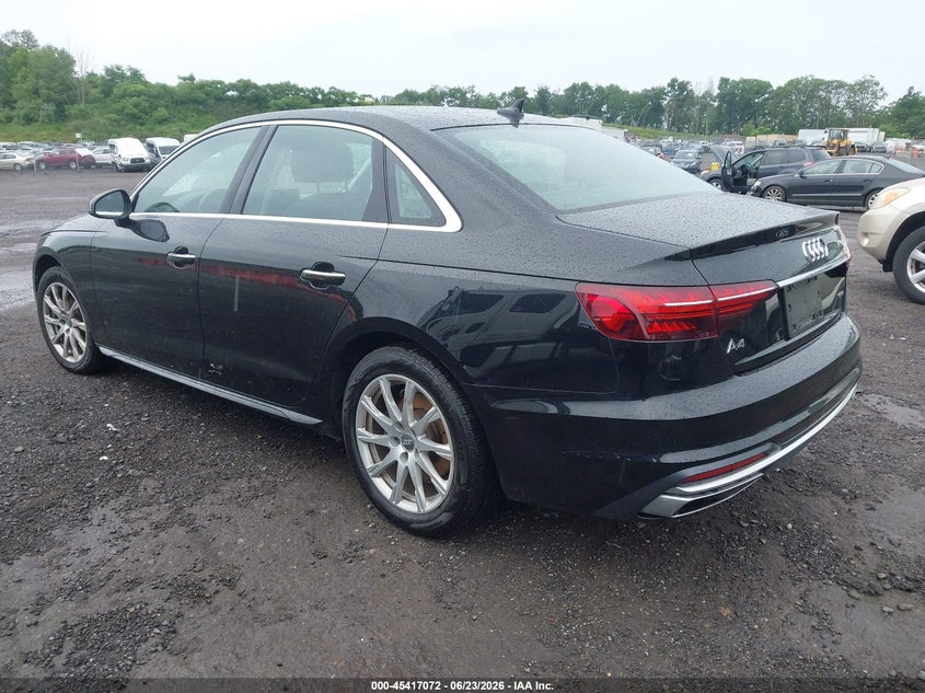 Vin: wauabaf45ma011488, lot: 45915123, audi a4 premium 40 tfsi quattro s tronic 20213