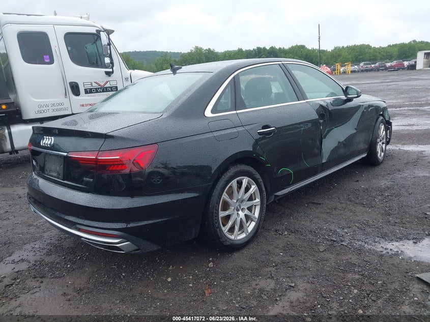 Vin: wauabaf45ma011488, lot: 45915123, audi a4 premium 40 tfsi quattro s tronic 20214
