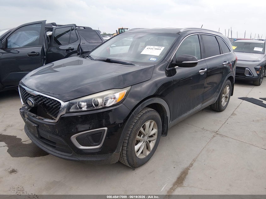Vin: 5xypg4a38hg302703, lot: 45915140, kia sorento 2.4l lx 20172