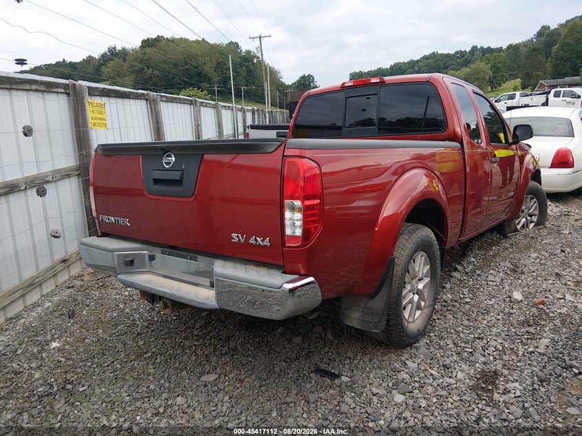 NISSAN FRONTIER 2014 VIN 1N6AD0CW6EN755704