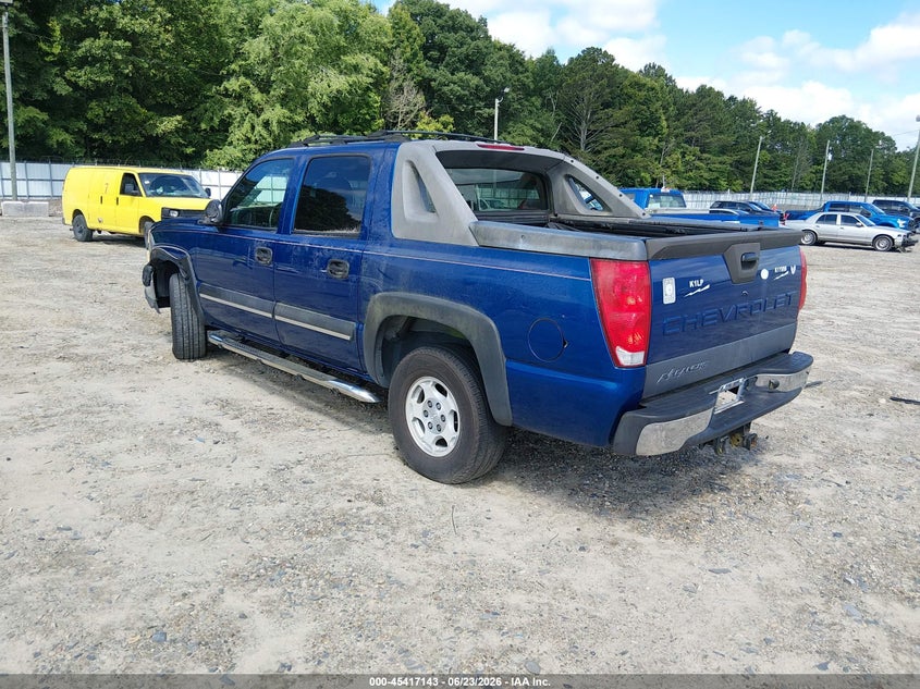 2004 CHEVROLET AVALANCHE 1500 auction photo 3