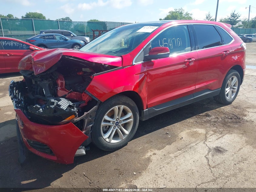 Vin: 2fmpk4j95lbb57437, lot: 45915232, ford edge sel 20202