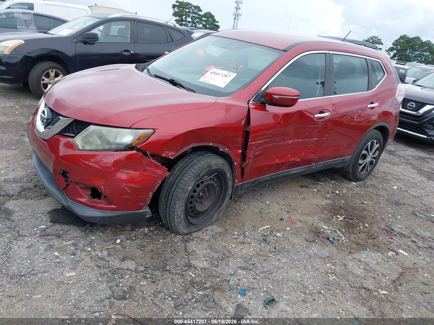 2014 NISSAN ROGUE auction photo 2