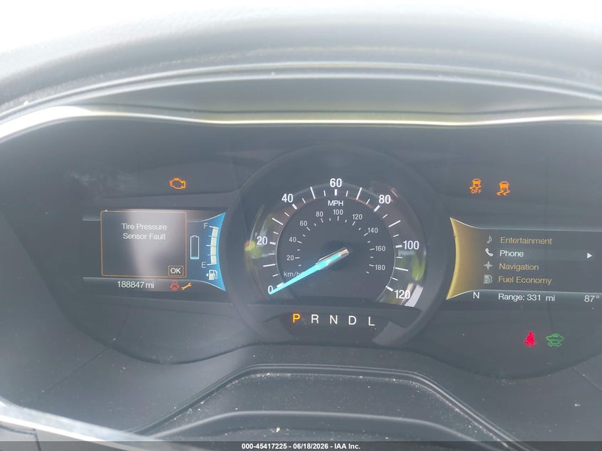 2019 FORD FUSION HYBRID auction photo 7