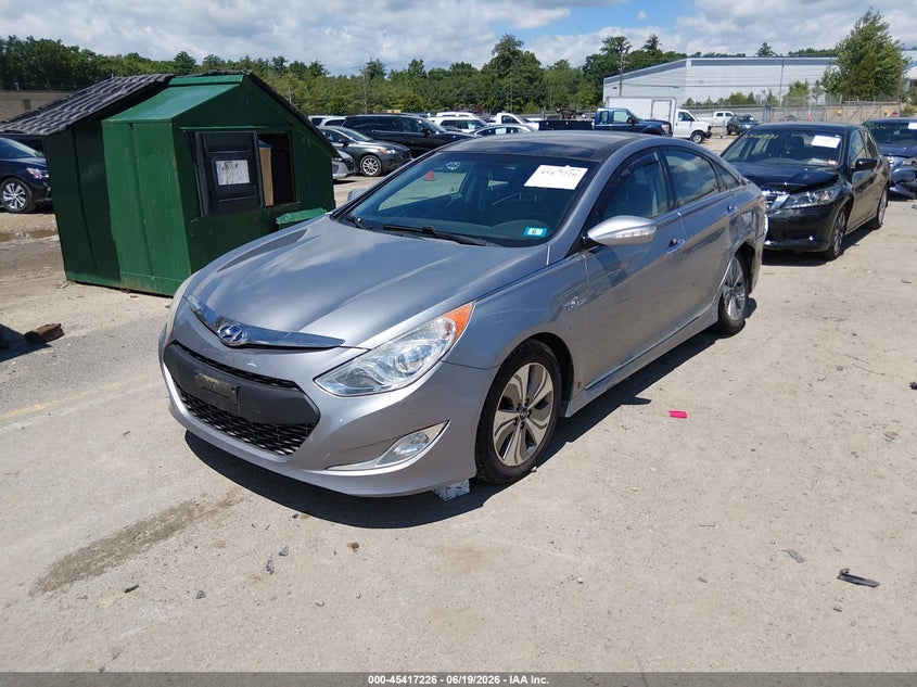 2015 HYUNDAI SONATA HYBRID auction photo 2