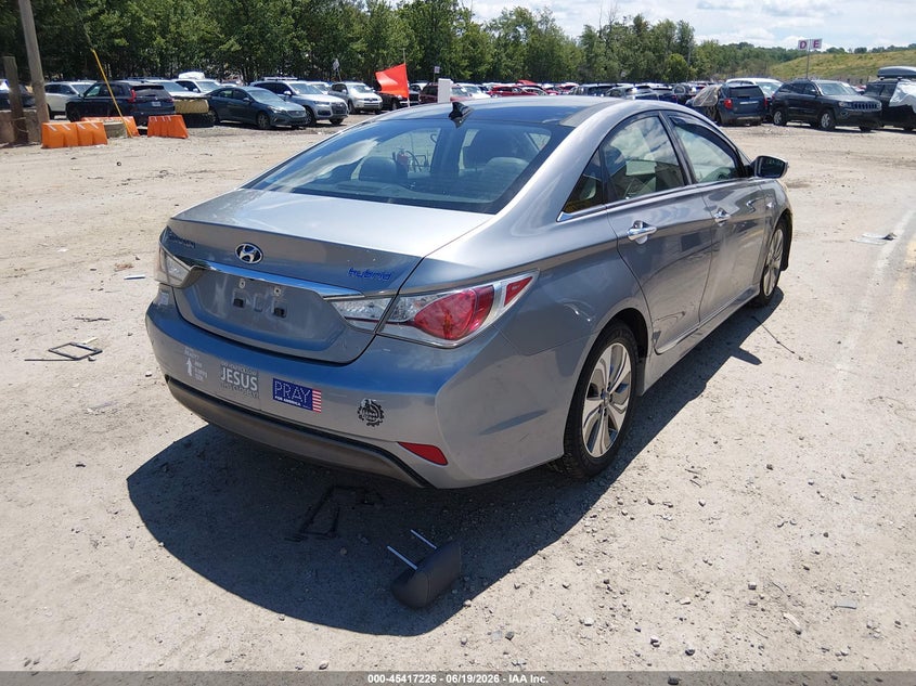 2015 HYUNDAI SONATA HYBRID auction photo 4