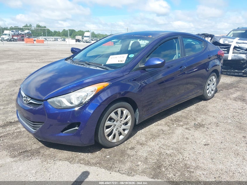 2012 Hyundai Elantra Gls 5NPDH4AEXCH100755 photo 1