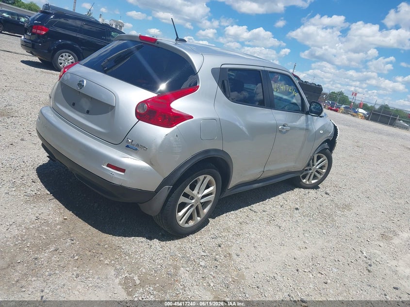 Vin: jn8af5mv8dt222655, lot: 45915291, nissan juke sl 20134