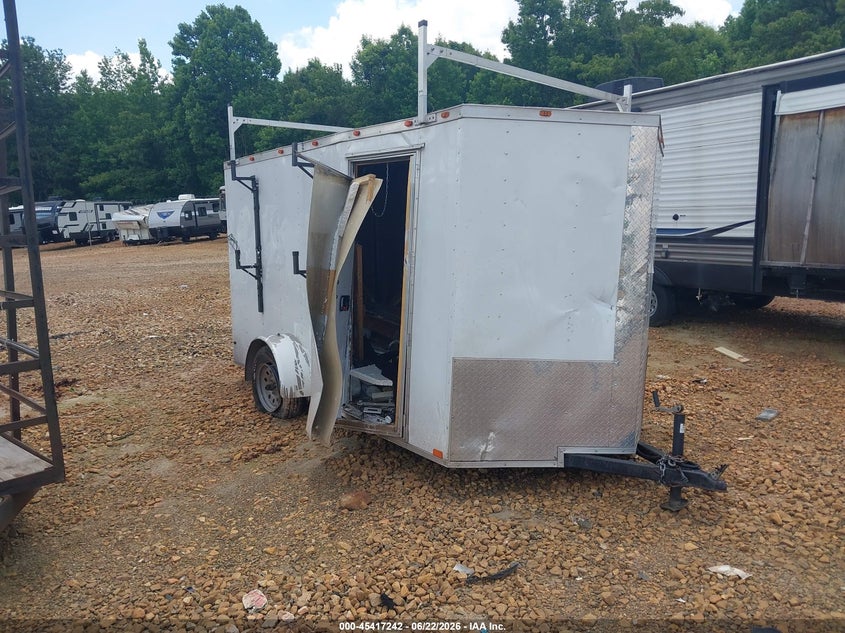 2019 Empire 6X12 Enclosed Utility Tra
