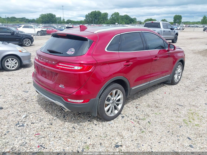 Vin: 5lmcj2c96guj31039, lot: 45915301, lincoln mkc select 20164