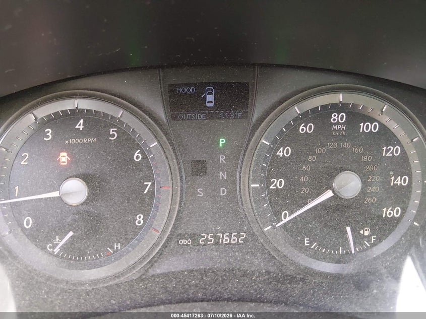 2007 LEXUS ES 350 auction photo 7