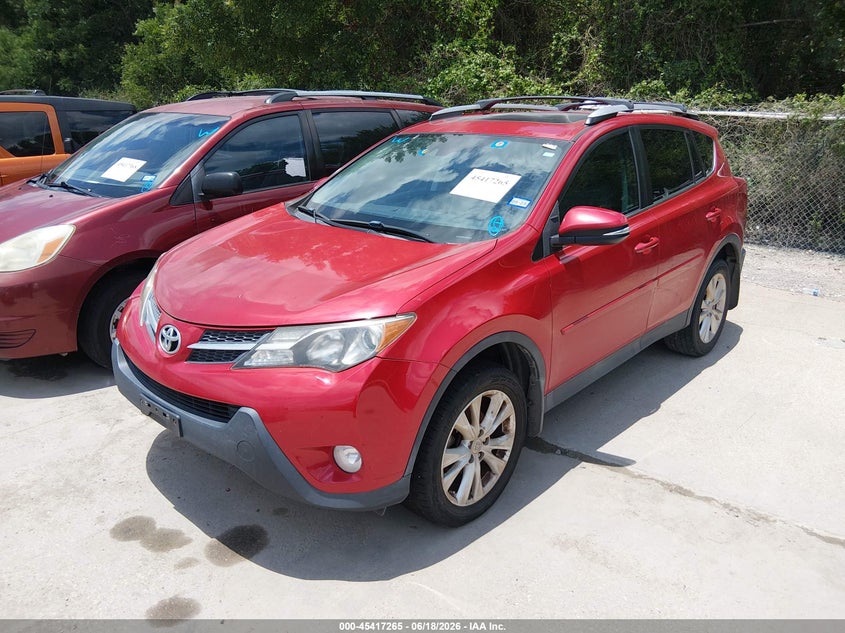 Vin: 2t3yfrev0ew100998, lot: 45915316, toyota rav4 limited 20142