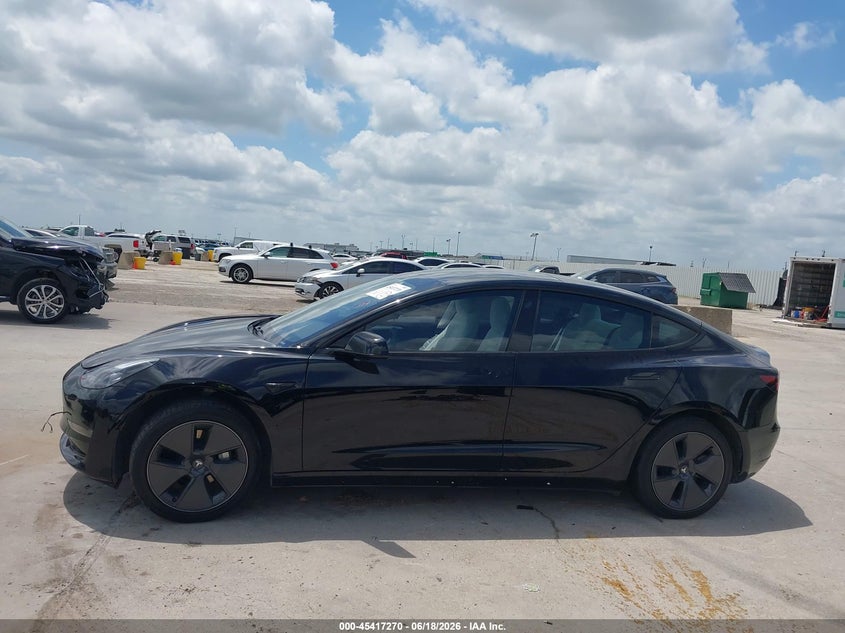 2023 Tesla Model 3 Rear-Wheel Drive VIN: 5YJ3E1EA9PF698190 Lot: 45417270