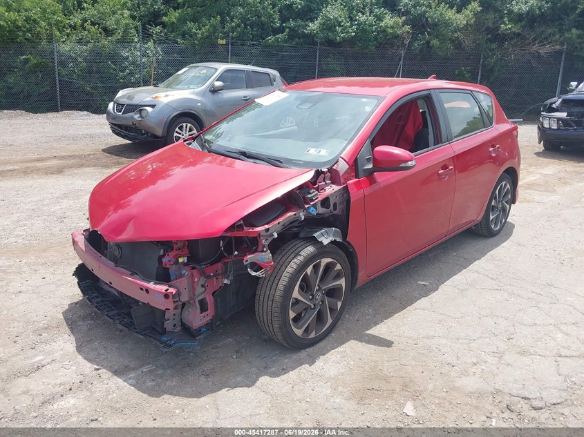 Vin: jtnkarje4jj573222, lot: 45915338, toyota corolla im 20182