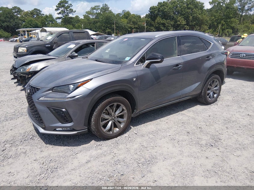 Vin: jtjsarbz2l5007610, lot: 45915379, lexus nx 300 f sport 20202