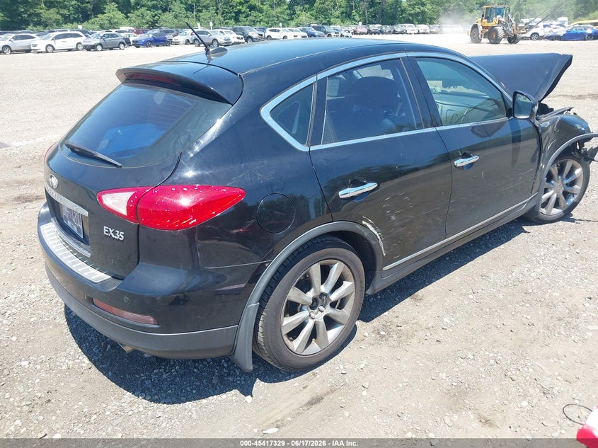 Vin: jn1aj0hr9am754547, lot: 45915380, infiniti ex35 journey 20104
