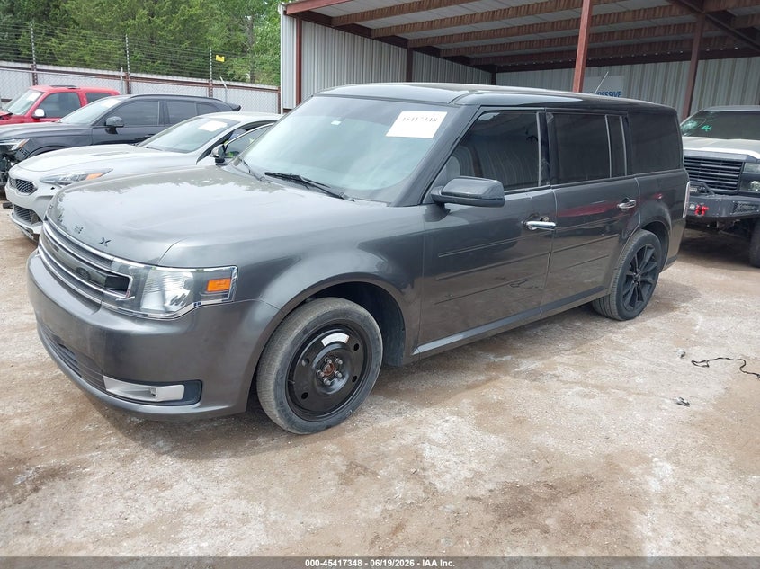 Vin: 2fmgk5c82hba00384, lot: 45915399, ford flex sel 20172
