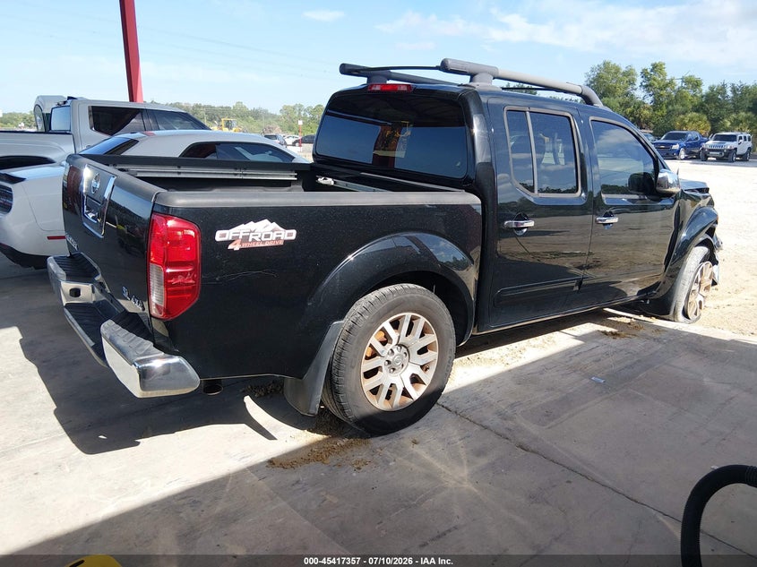Vin: 1n6ad0ev1bc452213, lot: 45915408, nissan frontier sl 20114