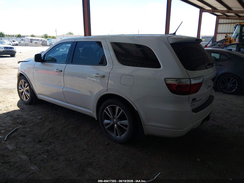 Vin: 1c4sdjct0dc597180, lot: 45915434, dodge durango r/t 20133