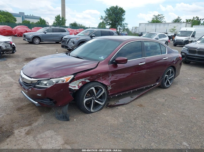 2016 Honda Accord Sport 1HGCR2F54GA104997 photo 1