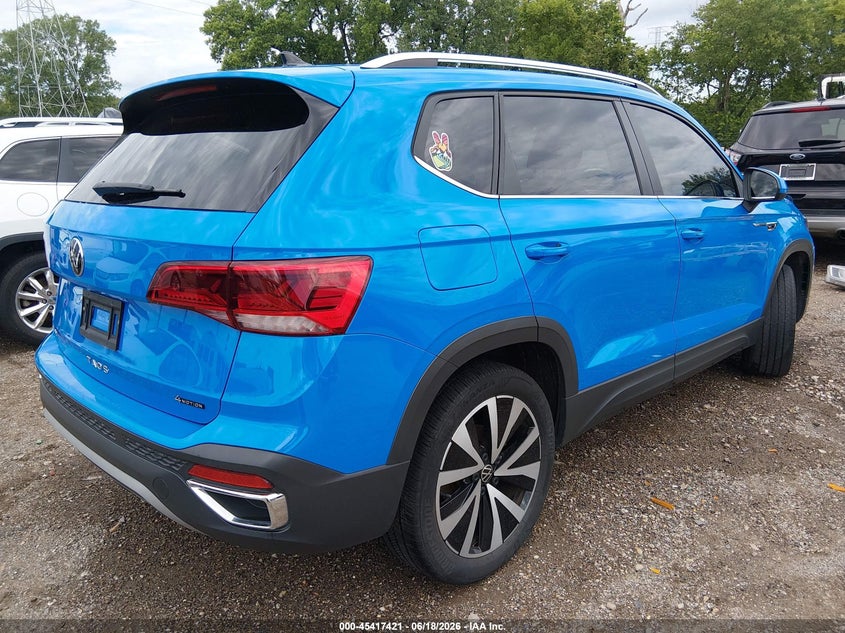 2022 VOLKSWAGEN TAOS auction photo 4