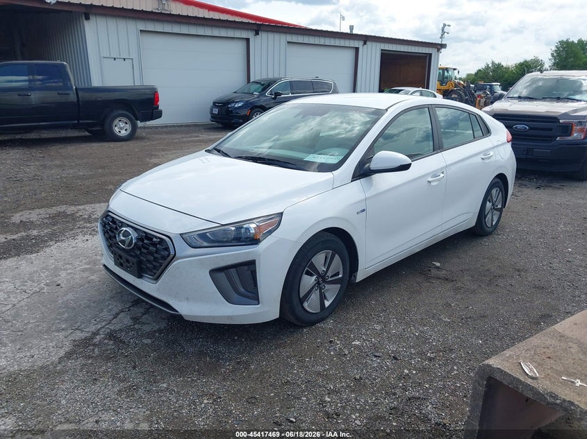 Vin: kmhc65lcxlu232063, lot: 45915520, hyundai ioniq hybrid blue 20202