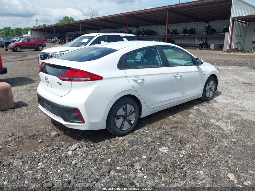 Vin: kmhc65lcxlu232063, lot: 45915520, hyundai ioniq hybrid blue 20204