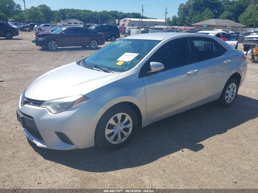 2016 Toyota Corolla, Right Side, IAAI, VIN 2T1BURHE4GC555874 — photo 2