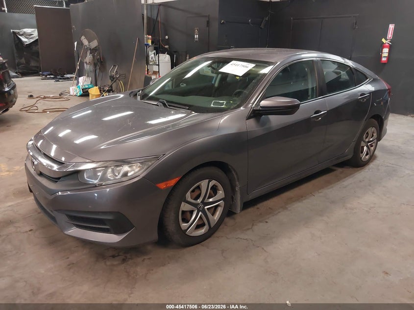 2017 Honda Civic Lx 19XFC2F53HE050331 photo 1