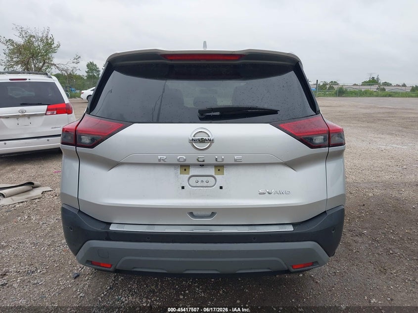 VIN JN8AT3BB3MW201474 2021 NISSAN ROGUE SV INTELLIGENT AWD