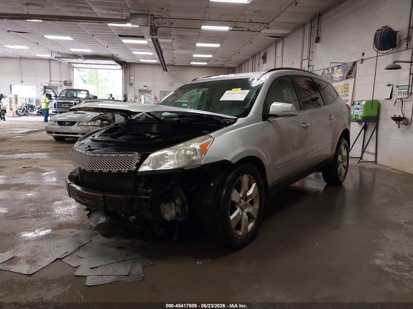 Vin: 1gnkvled7cj350853, lot: 45915560, chevrolet traverse ltz 20122