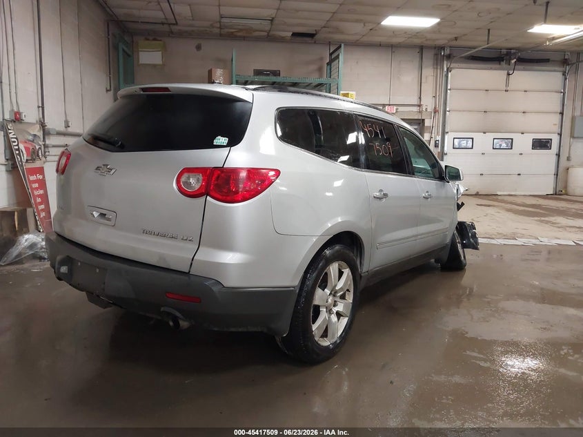 Vin: 1gnkvled7cj350853, lot: 45915560, chevrolet traverse ltz 20124