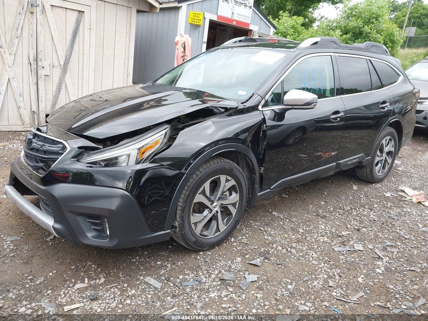 Vin: 4s4btapc2m3202232, lot: 45915698, subaru outback touring 20212