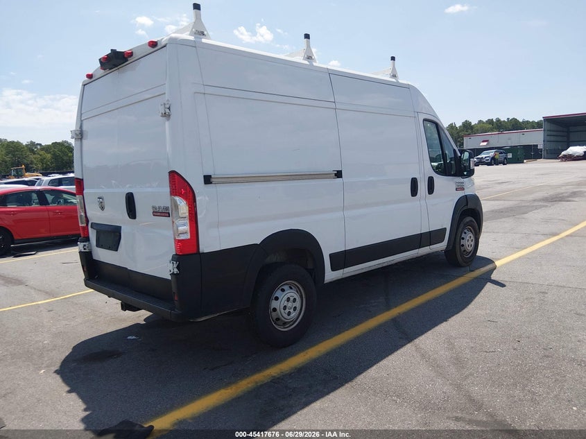Vin: 3c6trvcg8ge123532, lot: 45915727, ram promaster 2500 high roof 20164