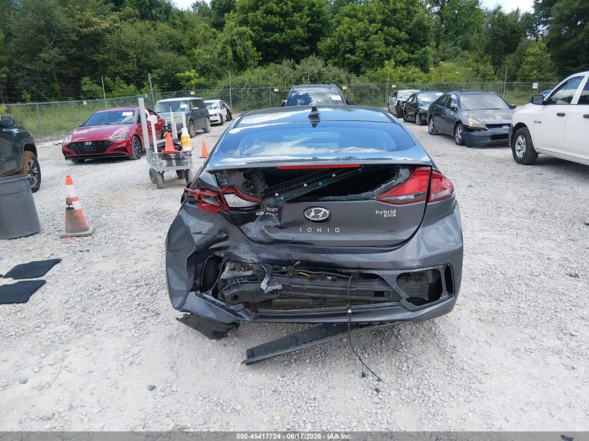 2018 Hyundai Ioniq Hybrid Blue VIN: KMHC65LC0JU076449 Lot: 45417724
