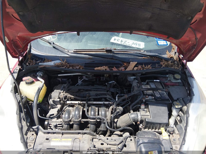 FORD FIESTA 2011 VIN 3FADP4FJ8BM128691