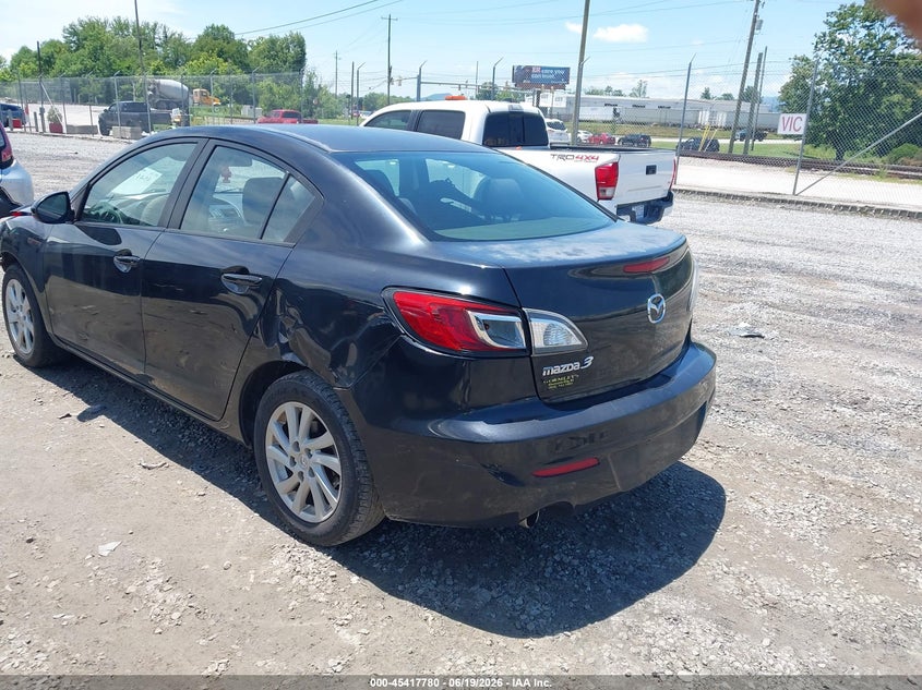 Vin: jm1bl1vg2c1510764, lot: 45915831, mazda mazda3 i touring 20123