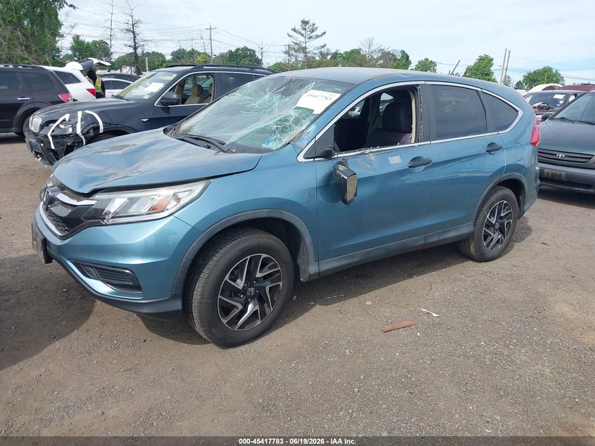 2016 Honda Cr-V Se 5J6RM4H40GL082440 photo 1