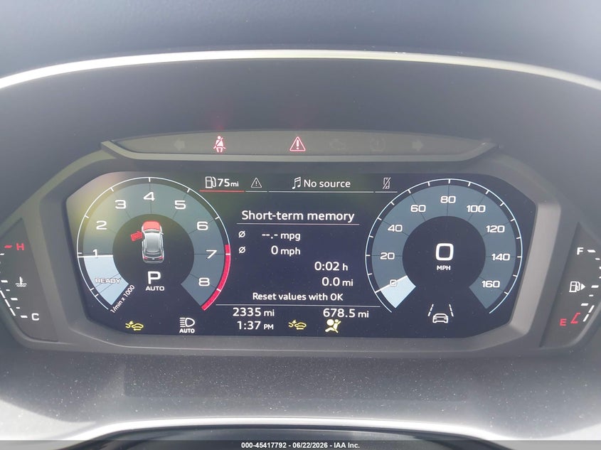 2025 Audi Q3 Premium 45 Tfsi S Line Quattro Tiptronic VIN: WA1EECF37S1108729 Lot: 45417792